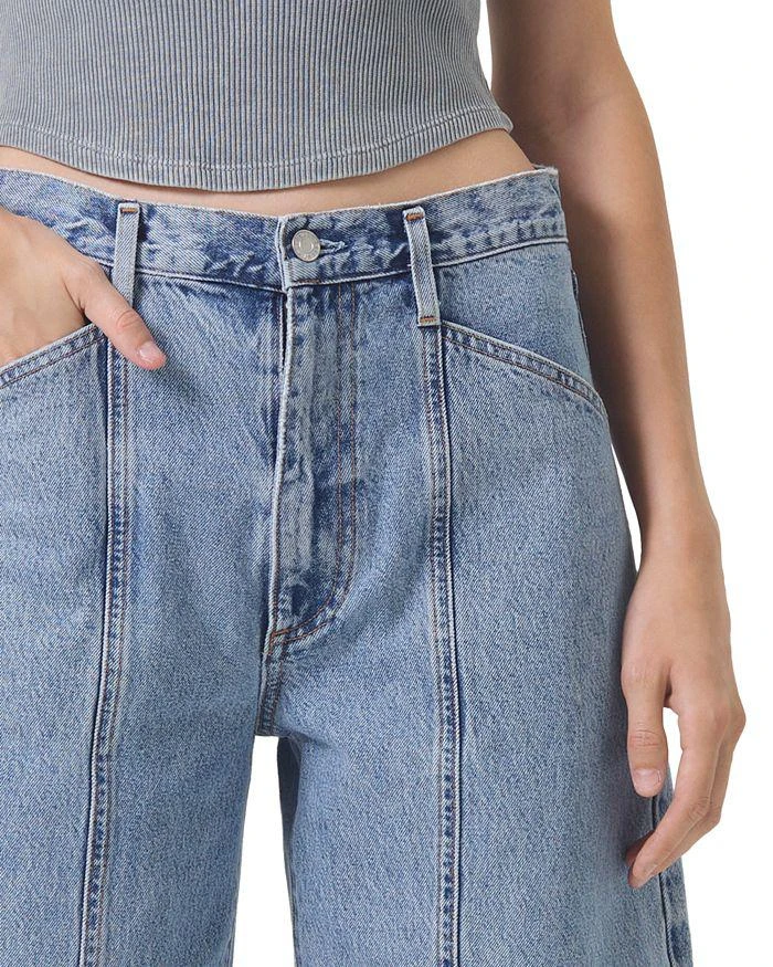 AGOLDE Mara Bowed Jeans in Effect 5