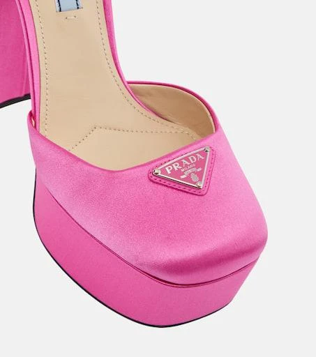 Prada Satin platform pumps 6