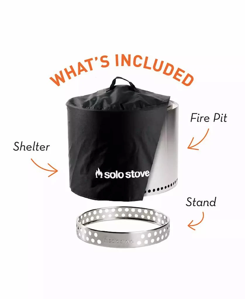 Solo Stove Stainless Steel 19.5" Smokeless Fire Pit 2