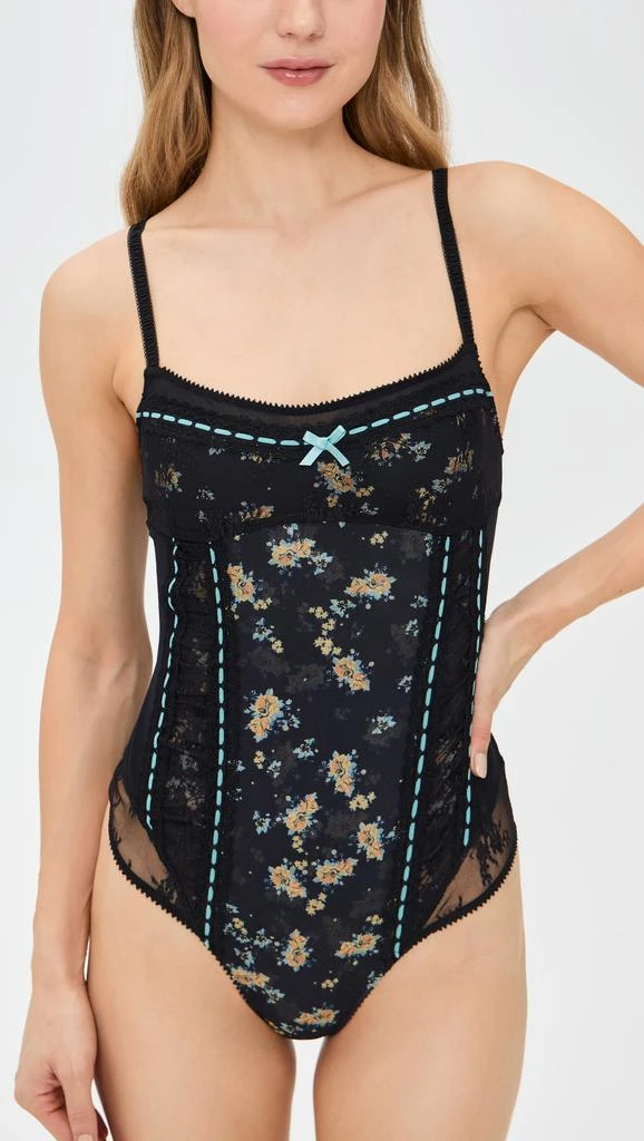 Free People Sara Corset Thong Bodysuit 4