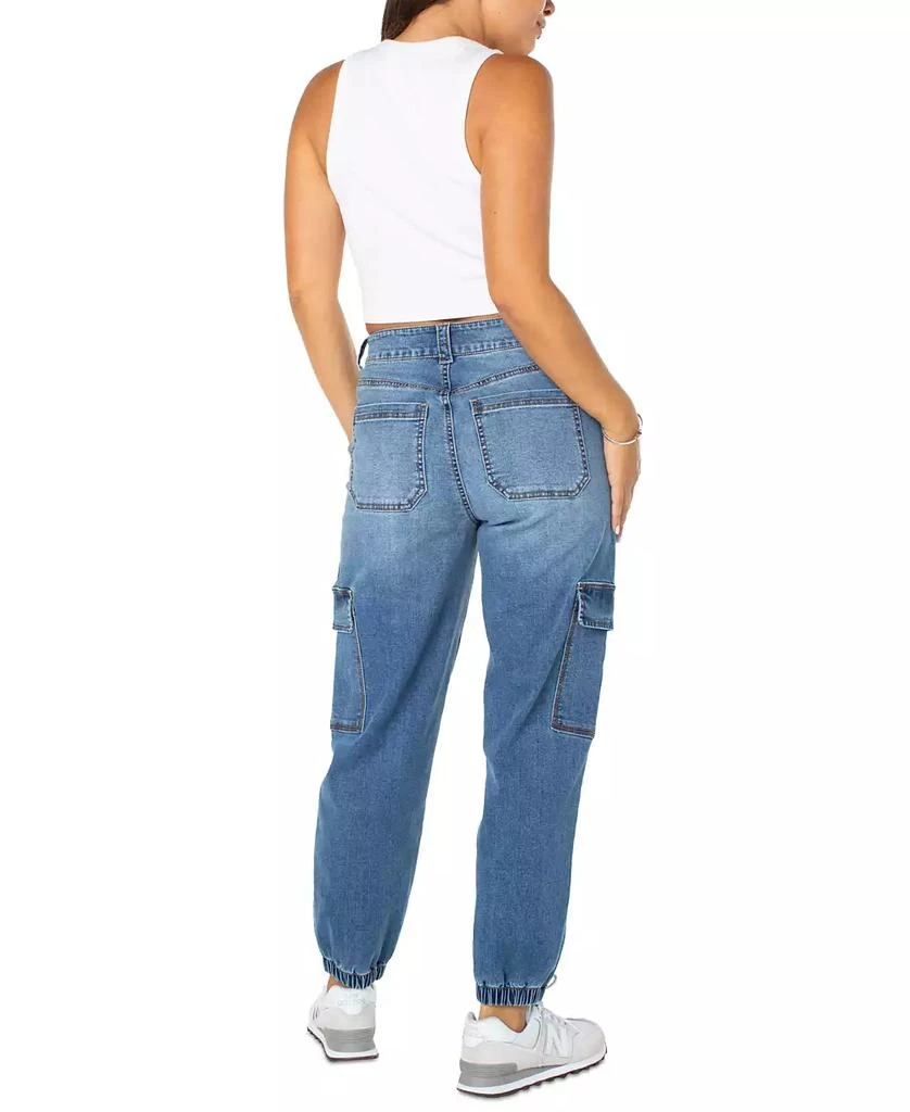 Celebrity Pink Juniors' High Rise Cargo Jogger Jeans 2