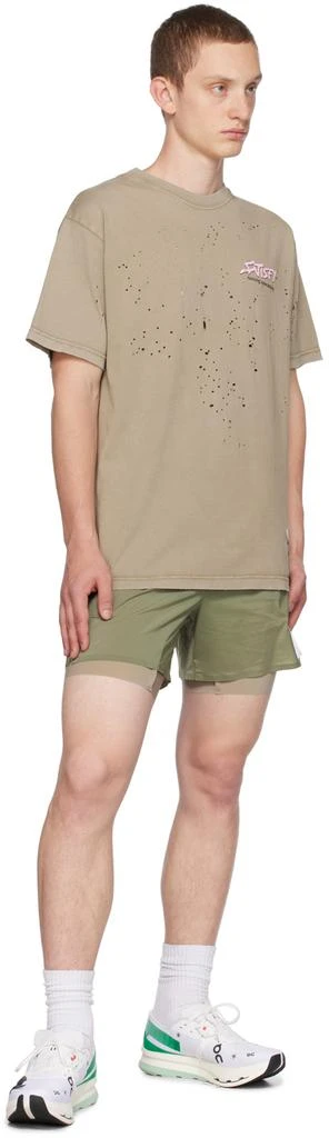 Satisfy Khaki TechSilk 8" Shorts 4