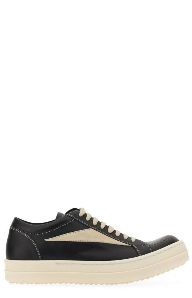 Rick Owens Rick Owens Round Toe Low-Top Sneakers 1