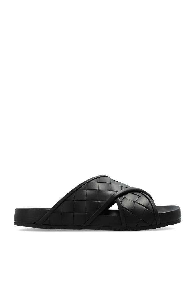 サンダル BOTTEGA VENETA Chocolate Suede Tarik Slippers Bottega Veneta Chocolate Suede Tarik Slippers Sandal in
