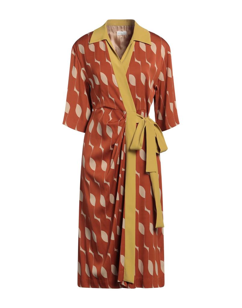 Dries Van Noten Dries Van Noten Dress With Belt And Khaki