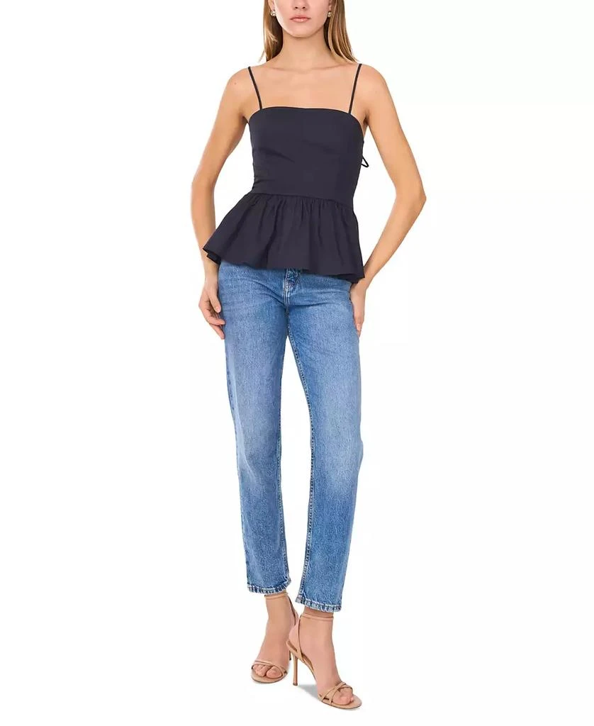 1. State Women's Cotton Peplum Top 3