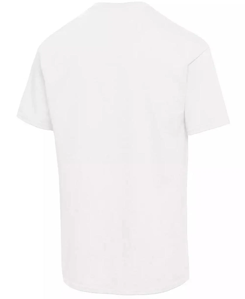 Junk Food Unisex  White Las Vegas Raiders Disney Marvel Avengers Line-Up T-shirt 4