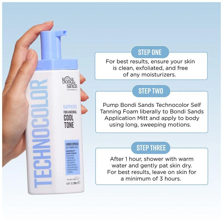 Bondi Sands Technocolor 1 Hour Express Self Tanning Foam 6