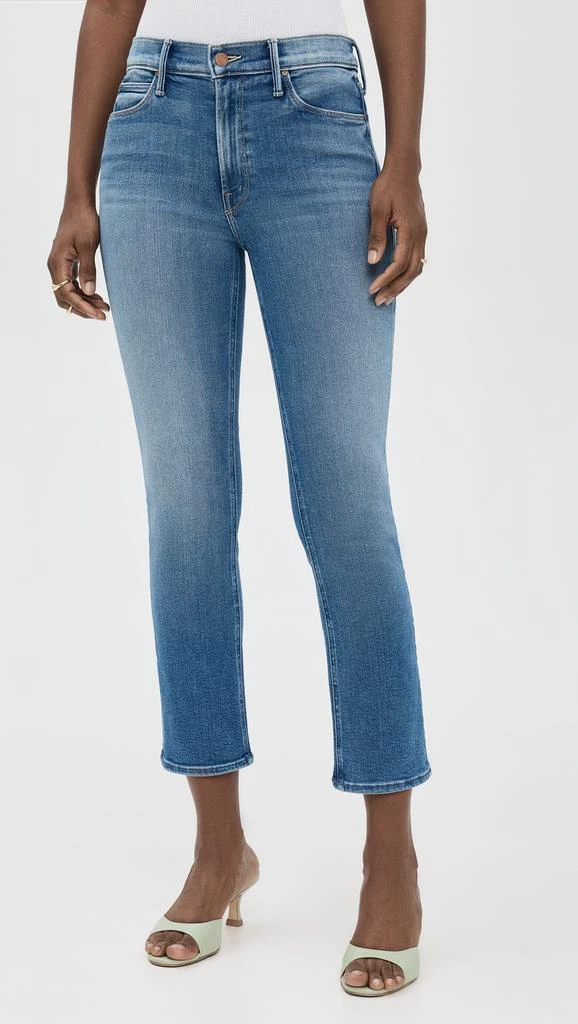 MOTHER The Mid Rise Dazzler Crop Jeans 1