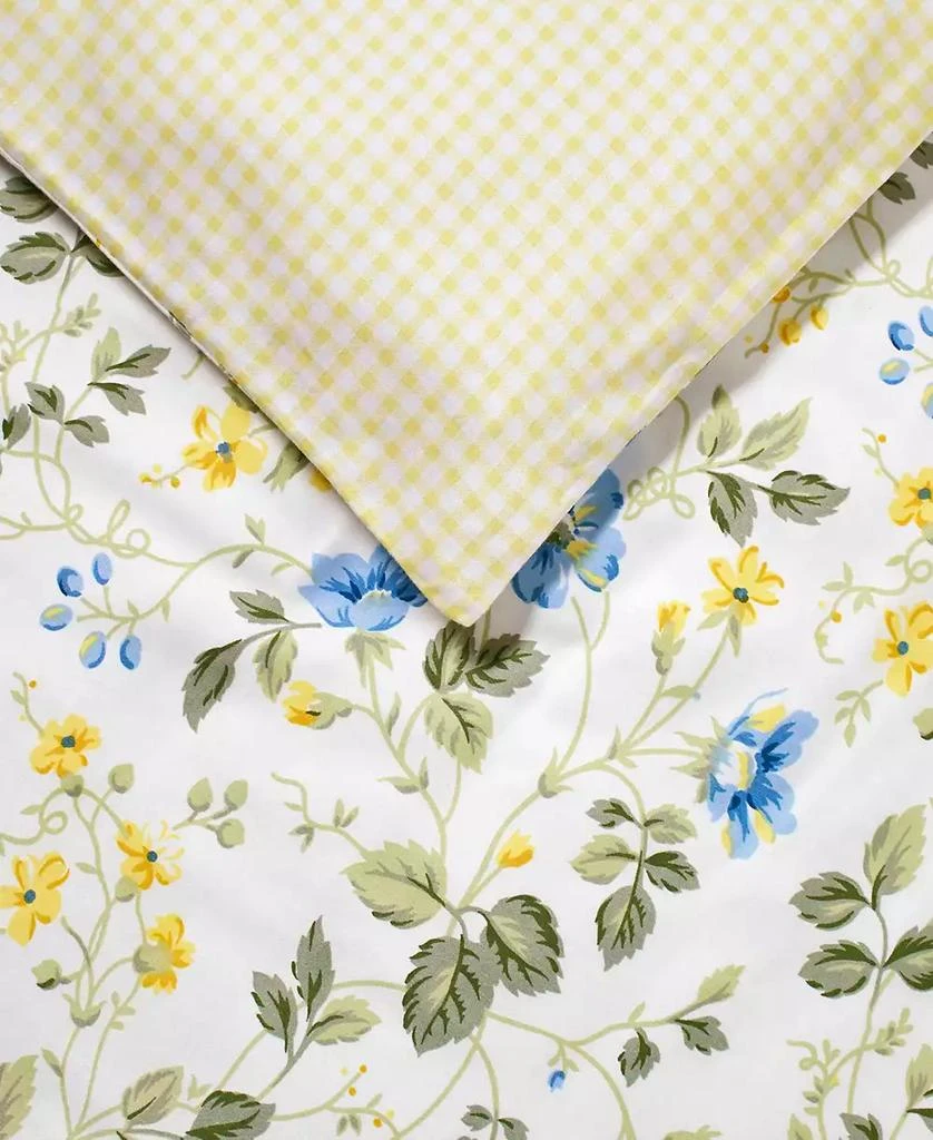 Laura Ashley Meadow Floral 2-Pc. Duvet Cover Set 5