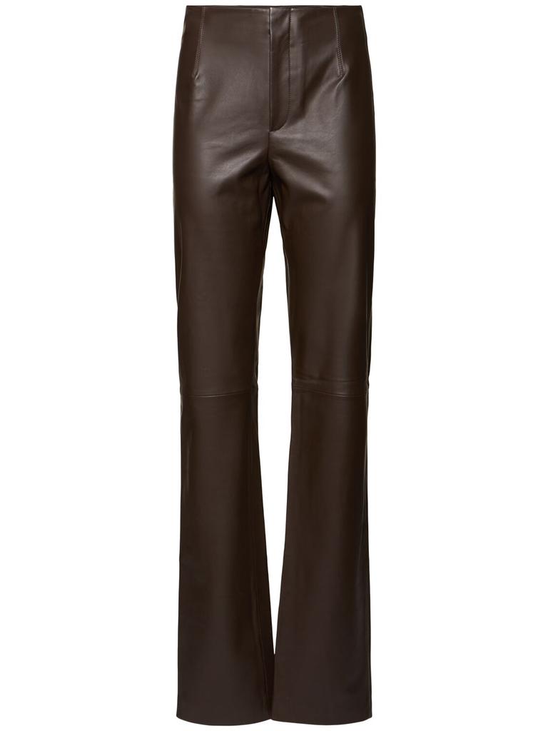 The Frankie Shop Ziggys Long Leather Pants