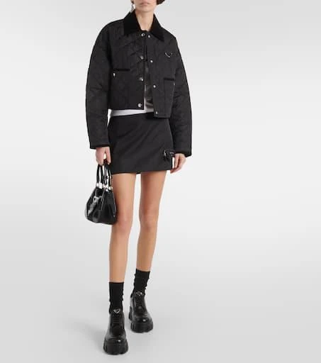 Prada Re-Nylon quilted cropped jacket 2