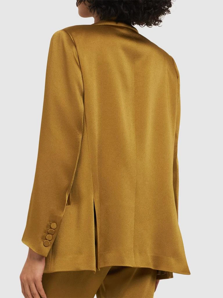 BLAZÉ MILANO Novalis Double Breast Satin Blazer 2