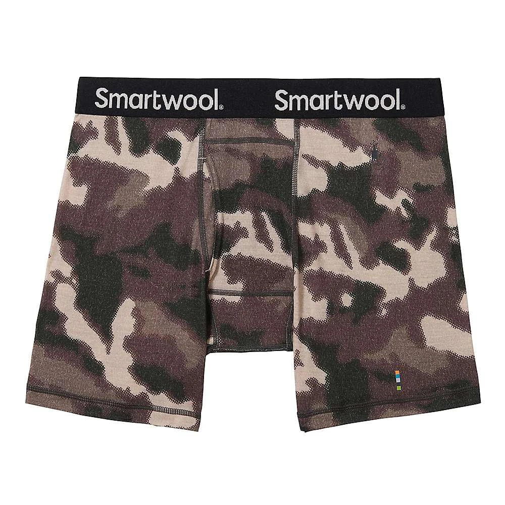 SmartWool Smartwool Men's Merino Printed Boxed Boxer Brief 1