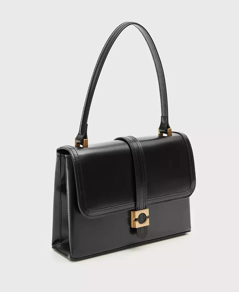 Mango Women's Flap Leather Bag 2