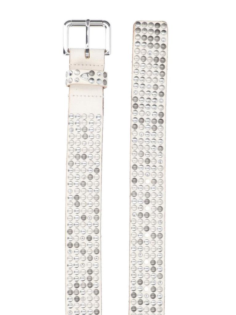 HTC Studded Belt – White
