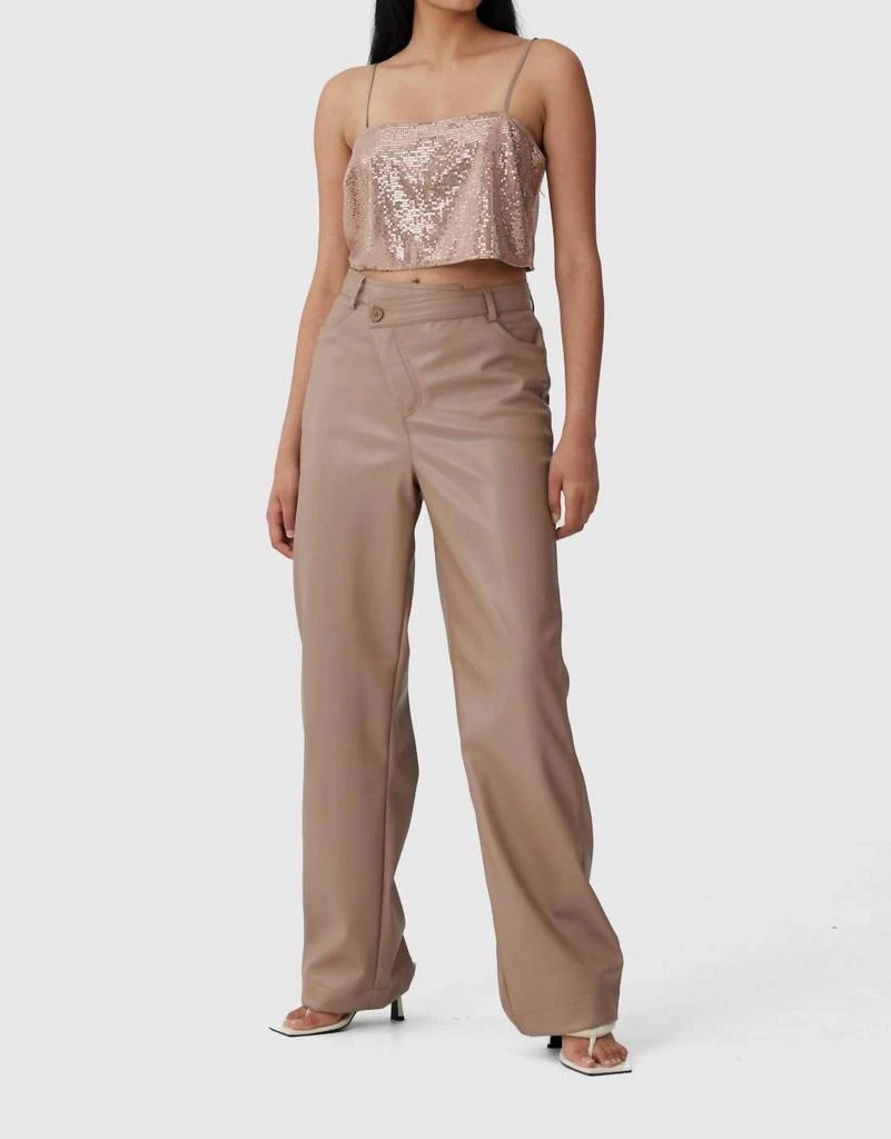 C/meo Collective After Dark Top In Rose Gold 1