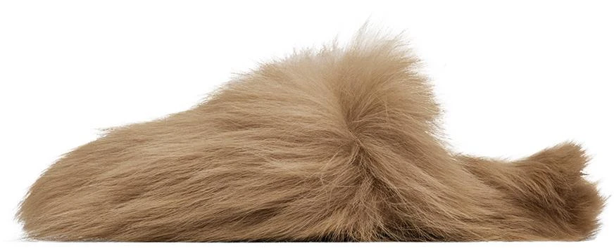 Yves Salomon Tan Toscana Lambskin Slippers 3