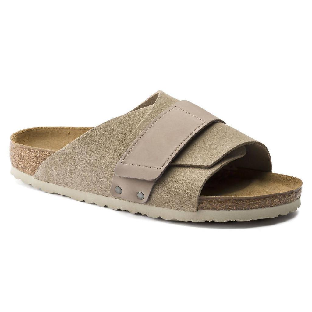 Birkenstock Unisex Kyoto Sandals In Taupe