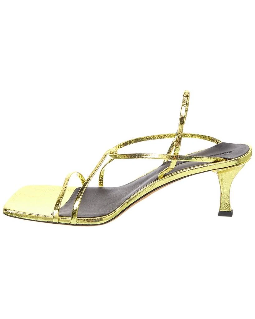 Proenza Schouler Metallic Leather Slingback Sandal 2