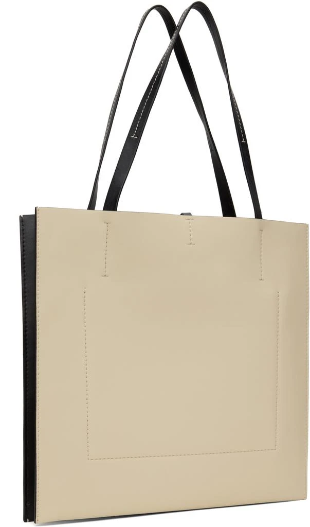 Proenza Schouler Black & Off-White Proenza Schouler White Label Twin Tote 3