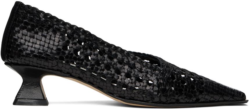 Miista Black Gisla Courts Heels