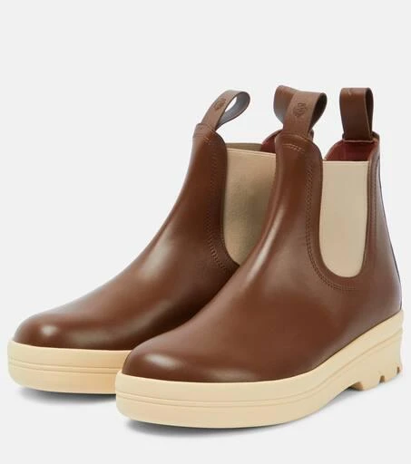 Loro Piana Lakeside leather Chelsea boots 5