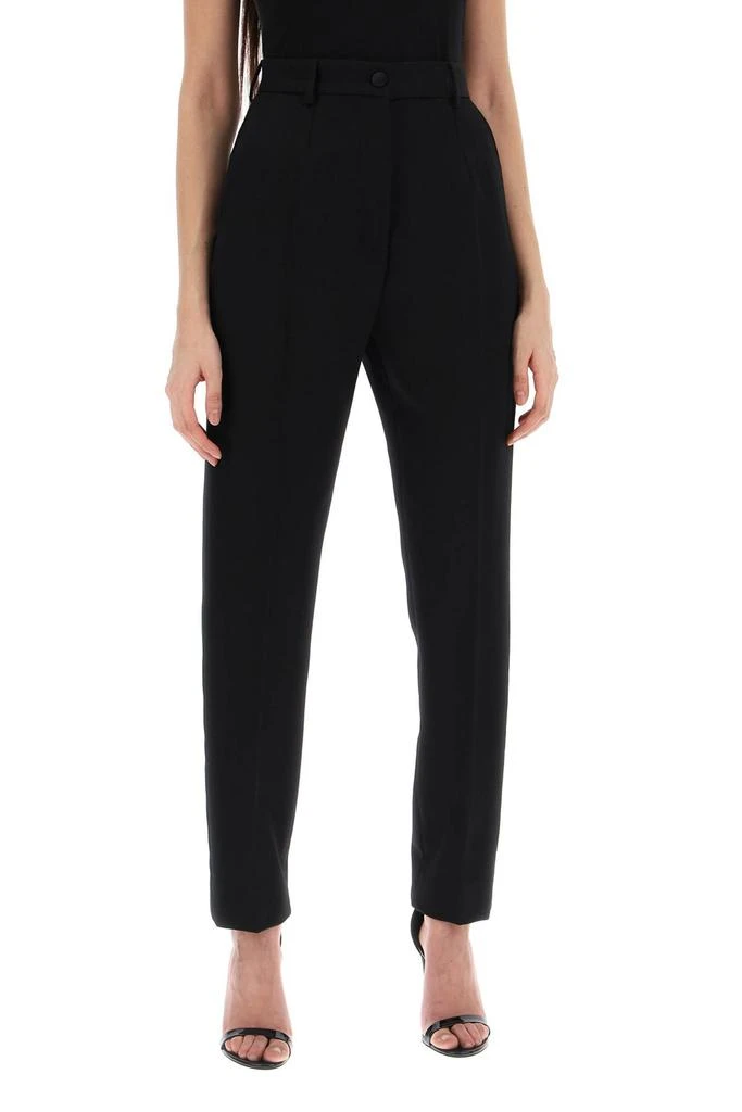 Dolce & Gabbana wool gabardine cigarette pants. 2
