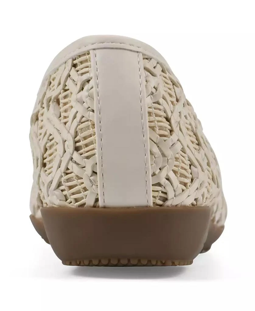 White Mountain Women's Cariann Ballet Round Toe Flats 3