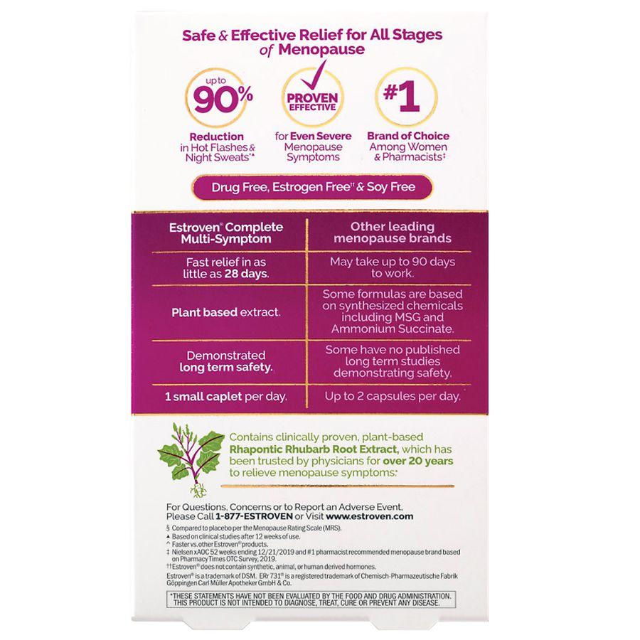 Estroven Complete Multi-Symptom Menopause Supplement, Night Sweats & Hot Flash Relief