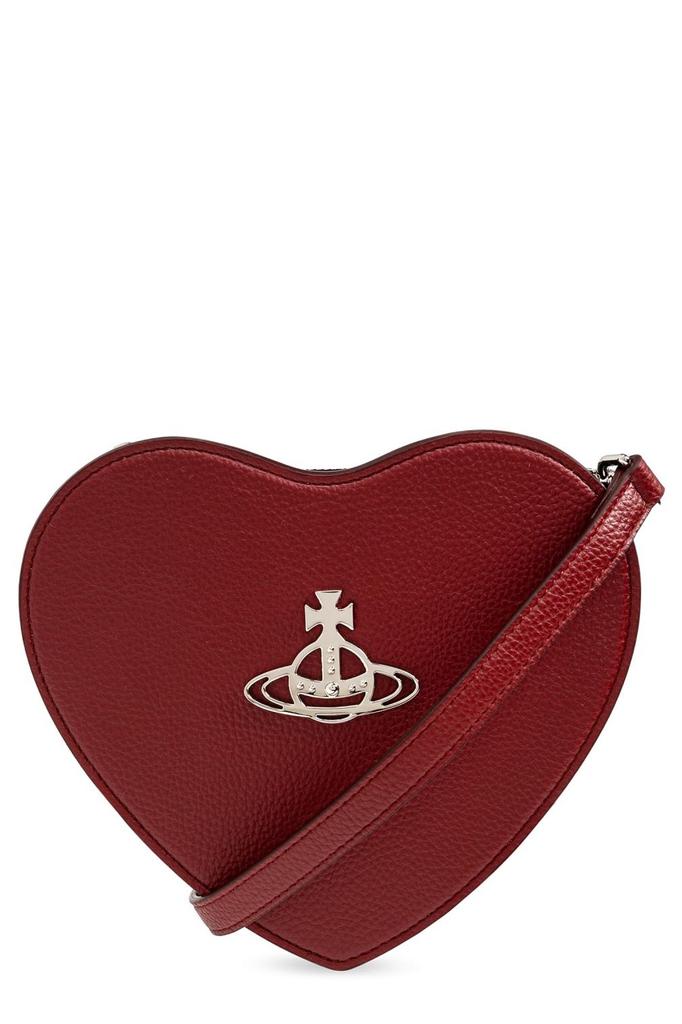 ★Vivienne Westwood★ Bell Heart Frame Tote Bag Red 4B010004 Vivienne Westwood Red Belle Heart Frame Bag - Tote Bags