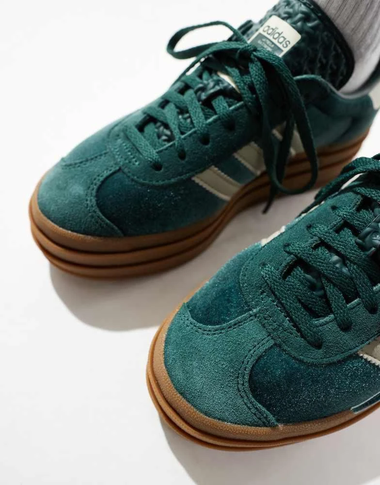 adidas gazelle silver green womens adidas WMNS Gazelle Bold main image 1