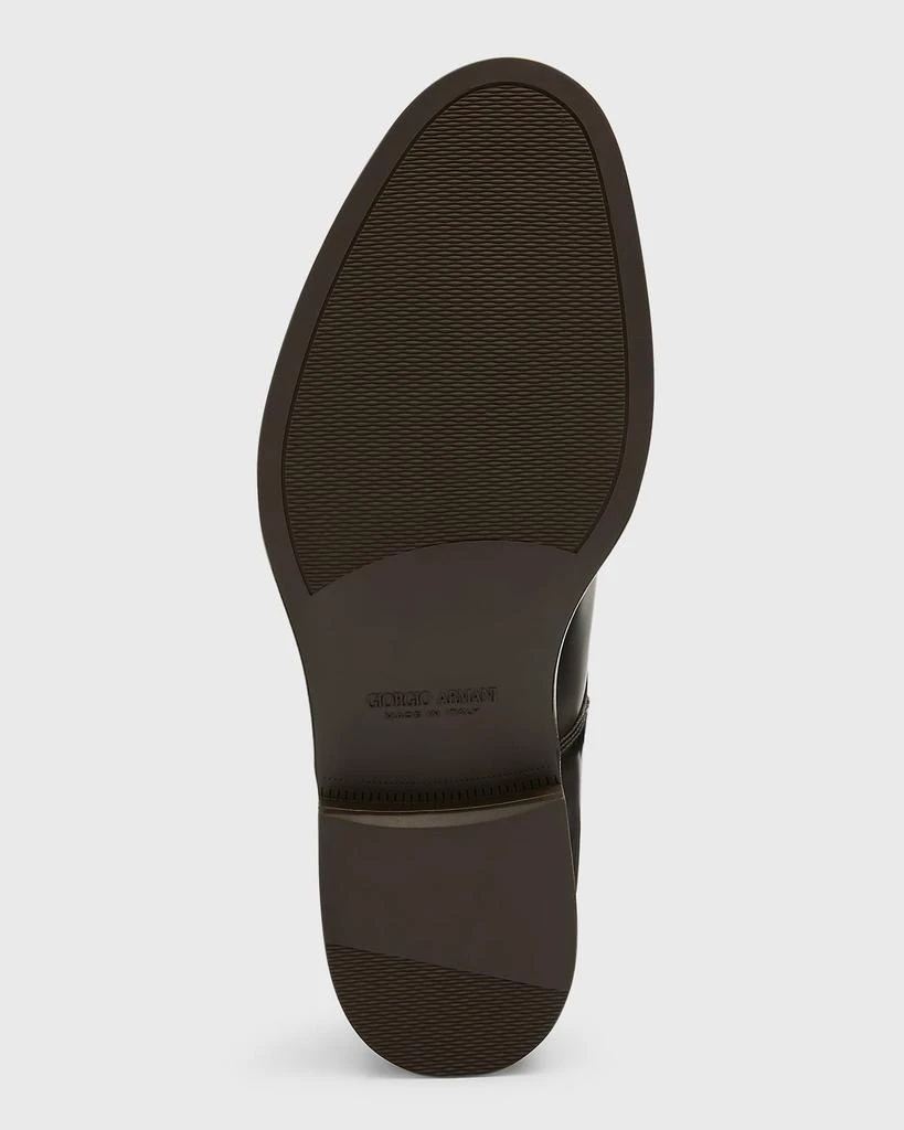 Giorgio Armani Men's Leather Derby Shoes 6