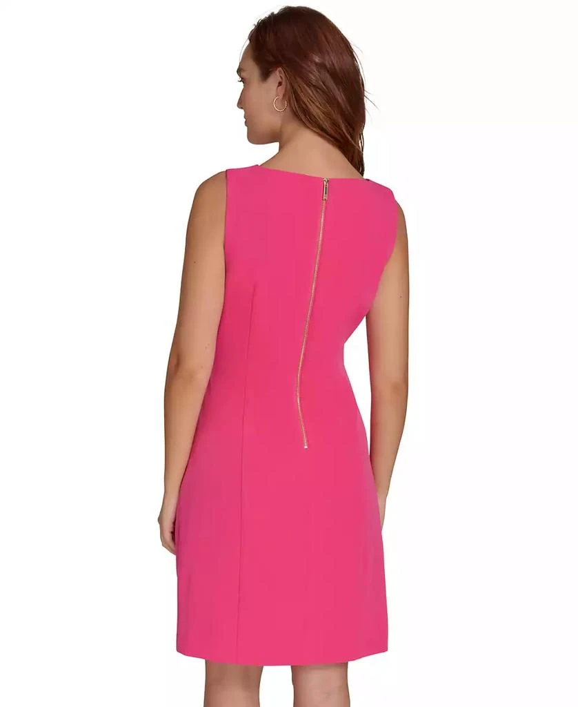 Tommy Hilfiger Women's Petite Sleeveless Sheath Dress 4