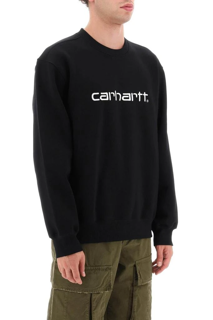 CARHARTT WIP Crew-neck sweatshirt with logo embroidery 3