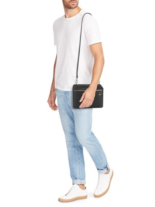 Tumi Lex Train Case Leather Crossbody Bag 2