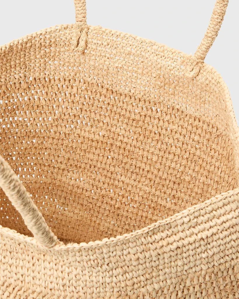 The Row Oregon Tote in Rafia 3