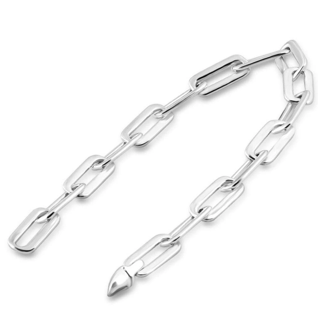 Pompeii3 Men
s Round Link 14k Gold (19gram) or Platinum (32gram) 6.5mm Bracelet 8.5" 2