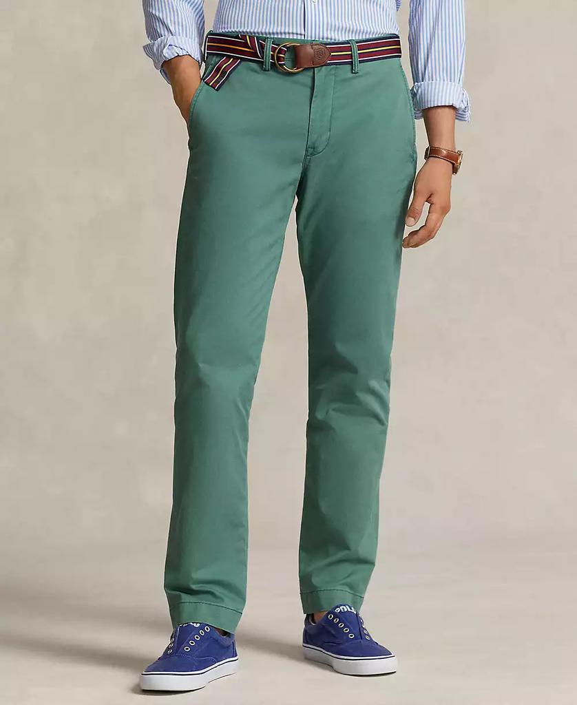 Ralph Lauren Men's Straight-Fit Washed Stretch Chino Pants