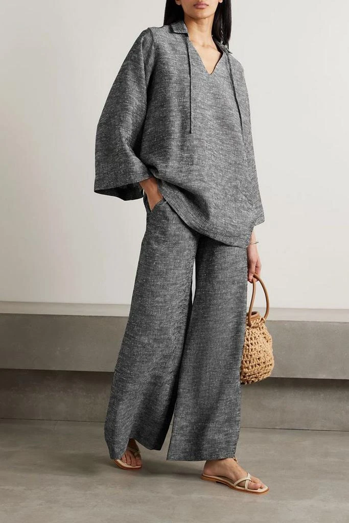 LISA MARIE FERNANDEZ Slub woven tunic 2