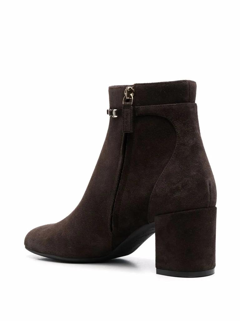 Salvatore Ferragamo Ferragamo Ghila Suede Ankle Boots