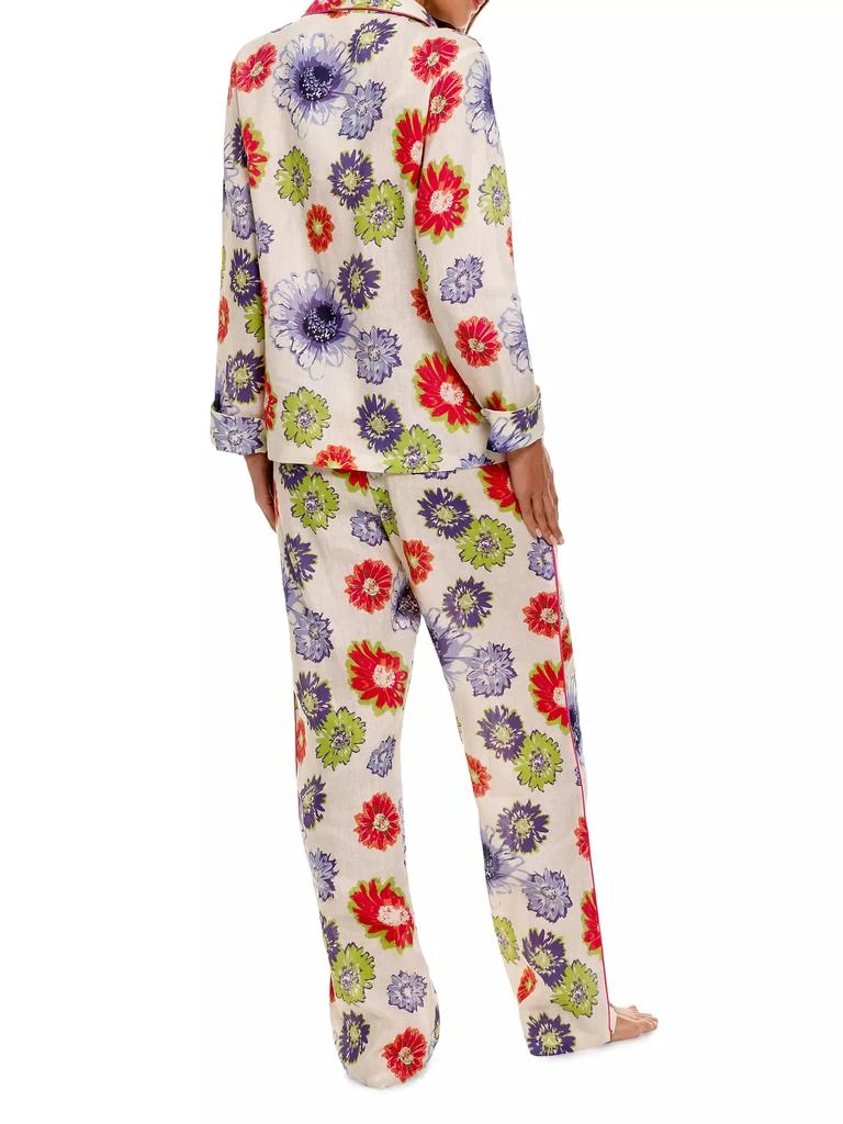 The Lazy Poet Sun-Kissed Escapes Emma Linen Pajamas 4