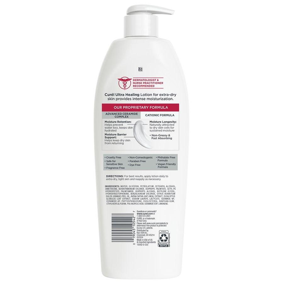 Curel Ultra Healing Intensive Moisture Hand and Body Lotion Unscented