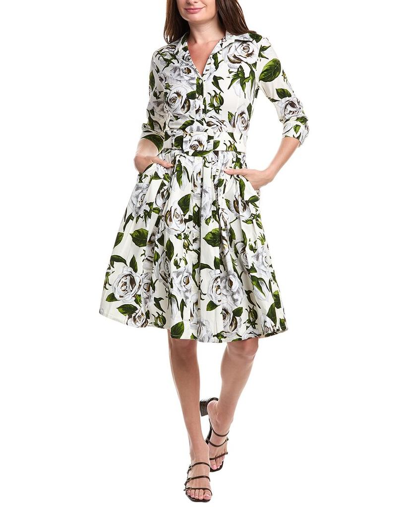 SAMANTHA SUNG Audrey Shirtdress