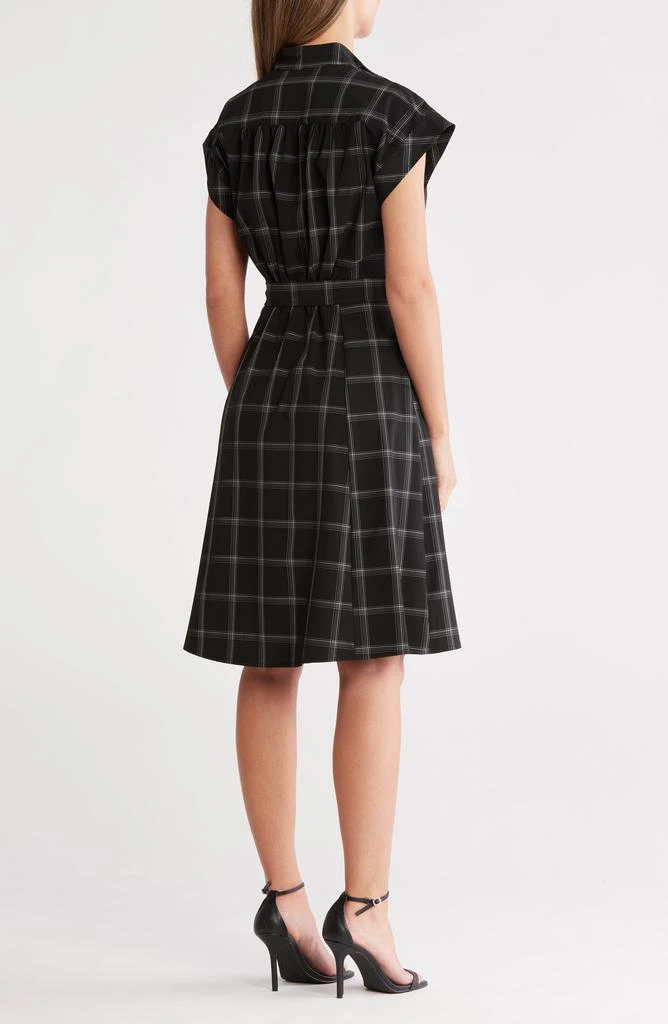 Calvin Klein Comm Big Plaid Shirtdress 2