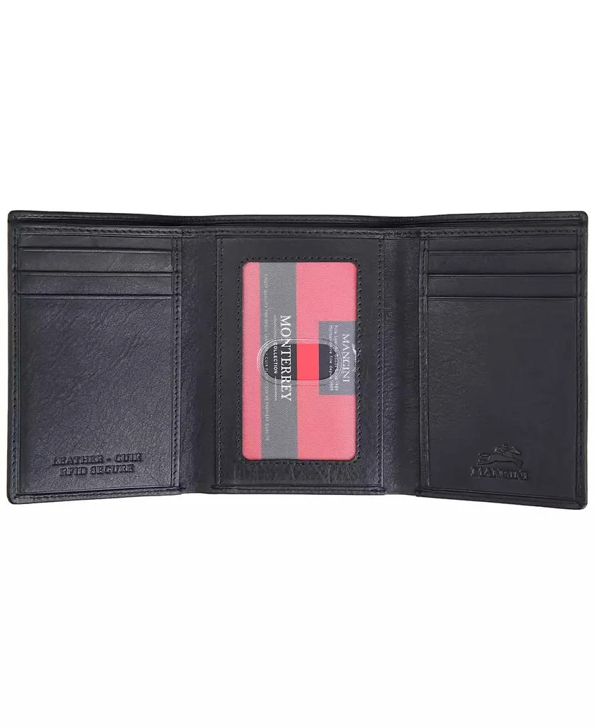 Mancini Leather Goods Men's Monterrey Collection Trifold Wallet 3