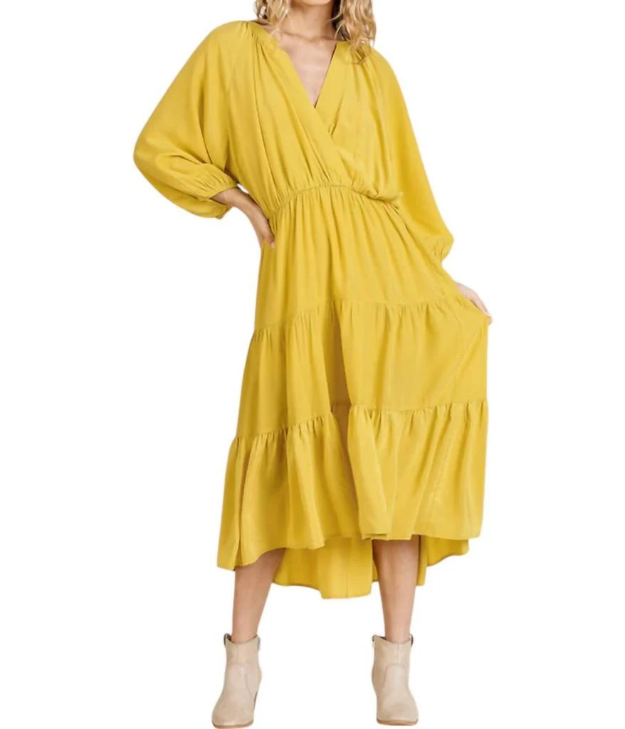 Shop Umgee - Tiered Ruffle Maxi Dress on Sale at BeyondStyle  Get 38% Off  Umgee - Tiered Ruffle Maxi Dress with Limited-Time Flash Deals, Exclusive  Discounts, and Special Offers. Enjoy Unbeatable