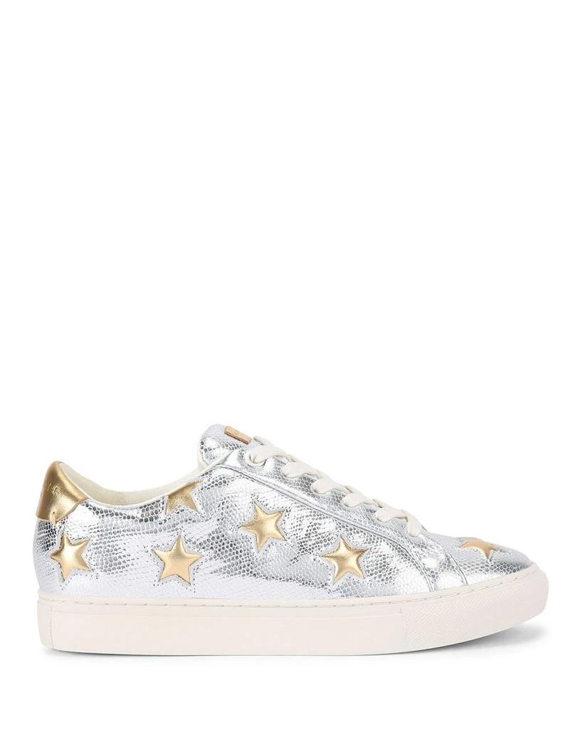 Kurt Geiger Women's Lane Star Metallic Sneakers 1