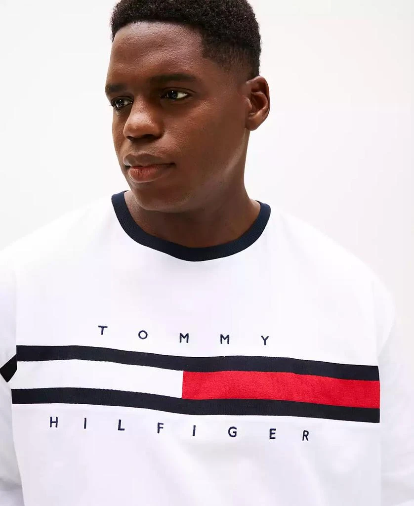 Tommy Hilfiger Men's Big & Tall Tino Logo Short Sleeve T-Shirt 3