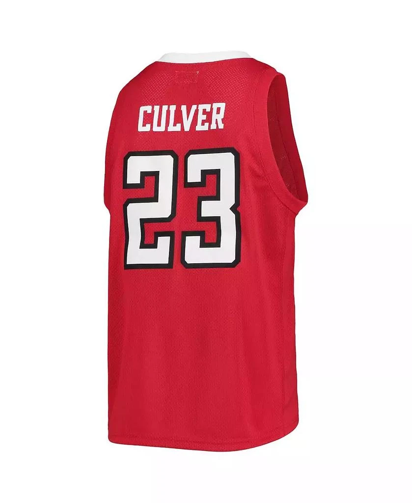 The Original Retro Brand Men's Jarrett Culver Red Texas Tech Red Raiders Alumni Commemorative Replica Basketball Jersey 3